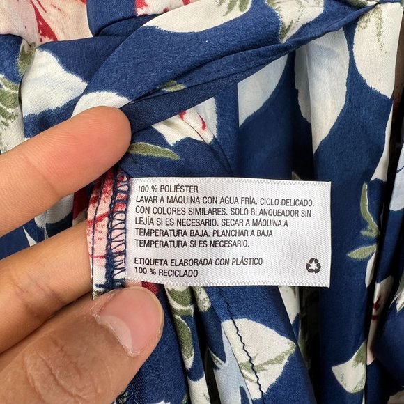 Xhilaration Maxi Strap Dress Womens M Floral - Picture 8 of 9